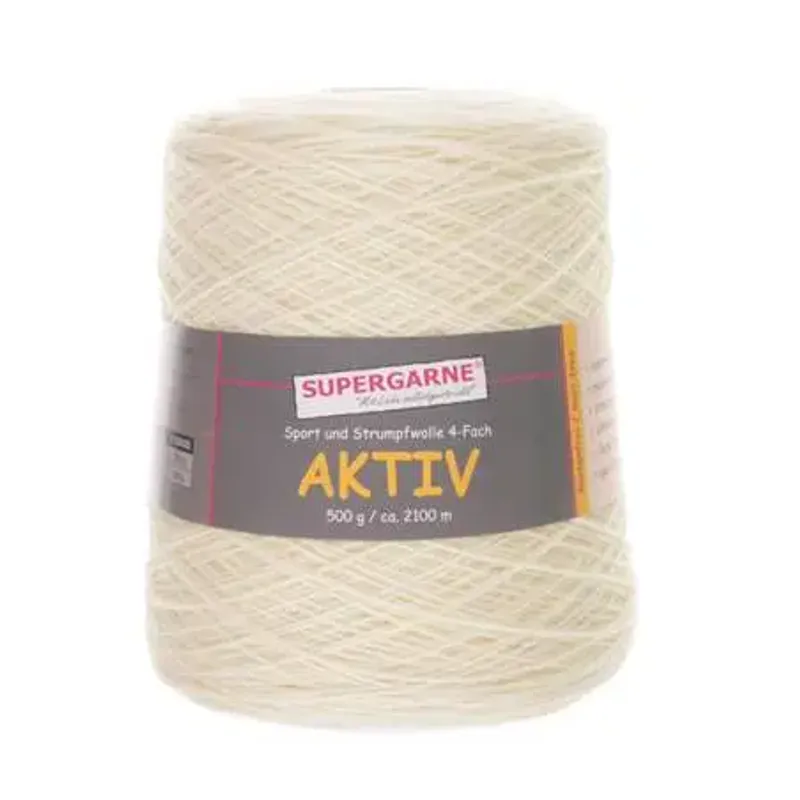 Supergarne Aktiv 4-ply UNI sokkegarn - 500 gram