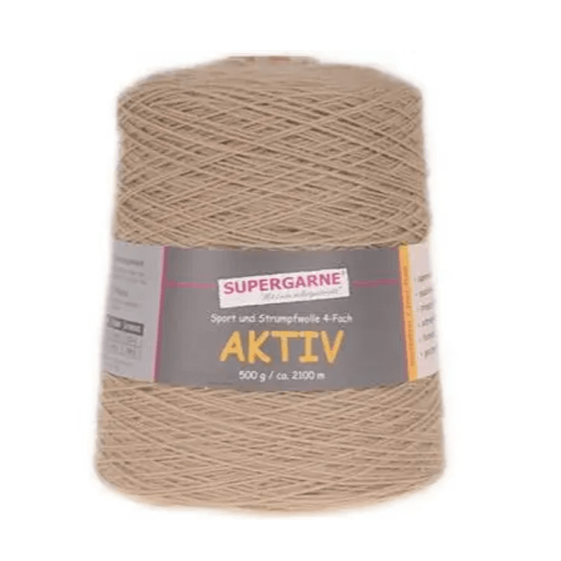 Aktiv 4-ply sokkegarn - 500 grams spoler