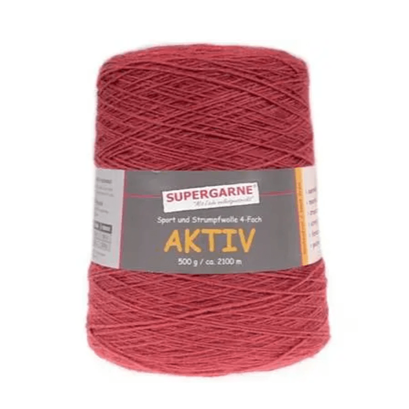 Aktiv 4-ply sokkegarn - 500 grams spoler